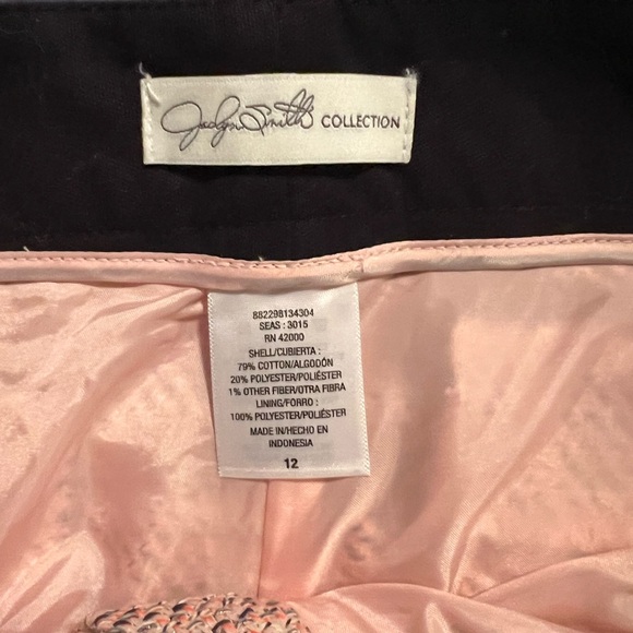 Jaclyn smith twill shorts size 12 - adorable! - Picture 5 of 6